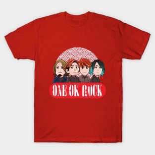 One Ok Rock Chibi Personil T-Shirt